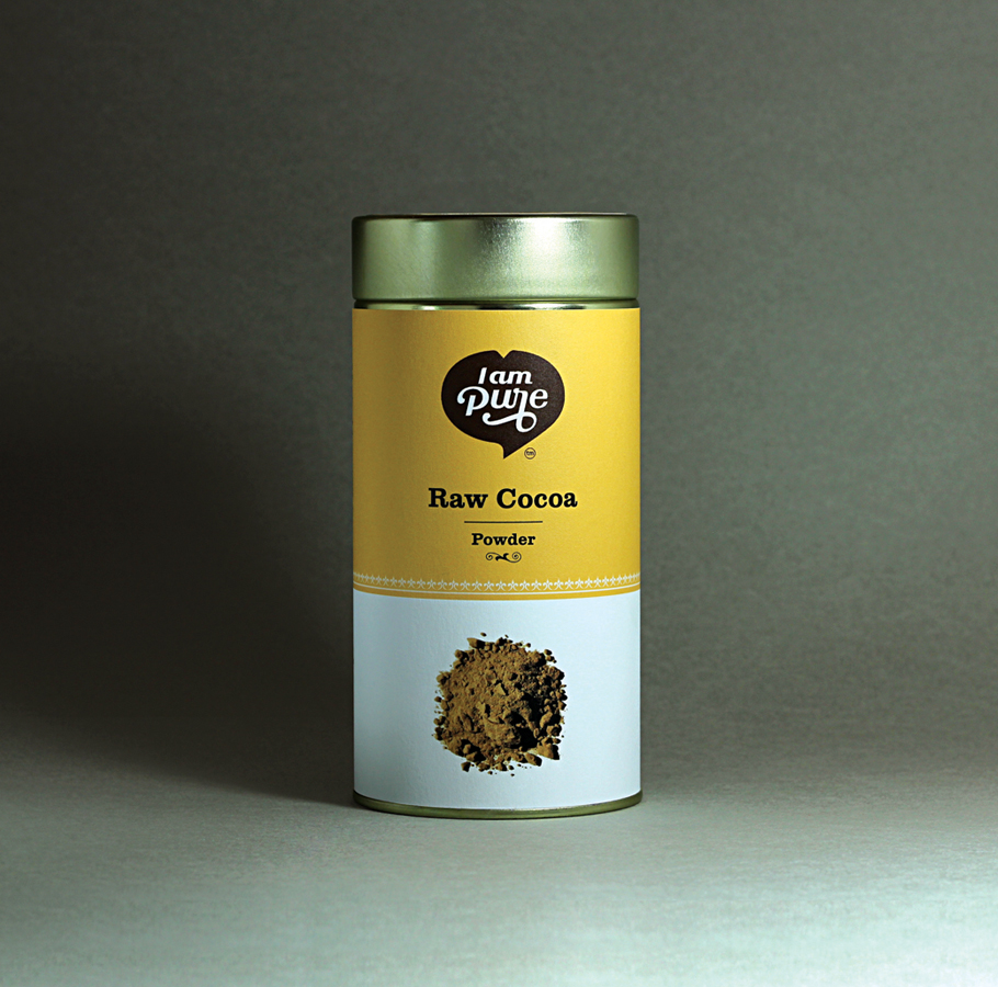 I am pure Norway packaging design: Cocoa powder