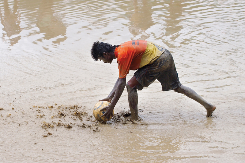 Splash Wayanad Monsoon Carnival mudfootball