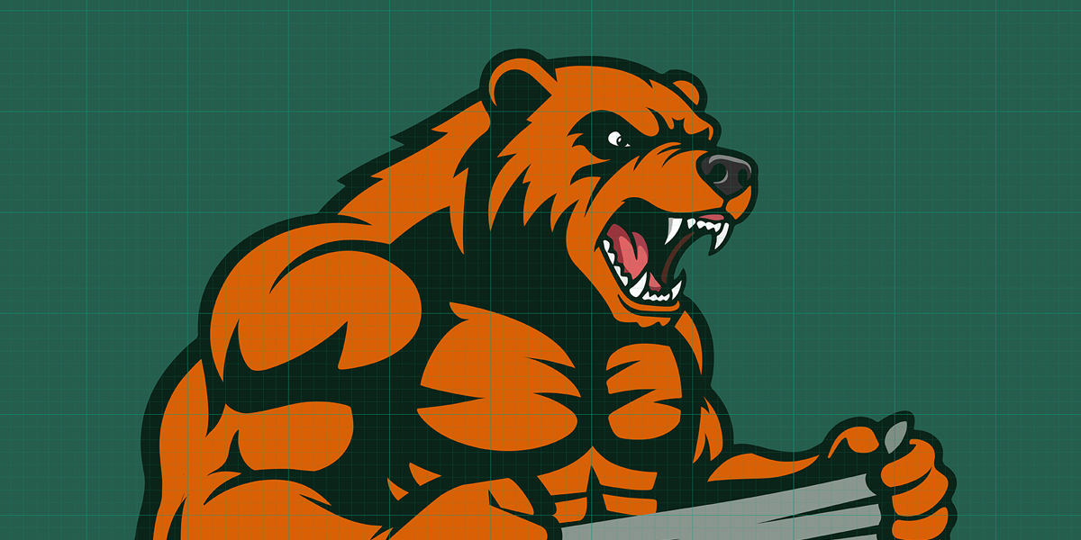 Bear Bags compostable garbage bag packaging design and branding project by ACD Brandstudio