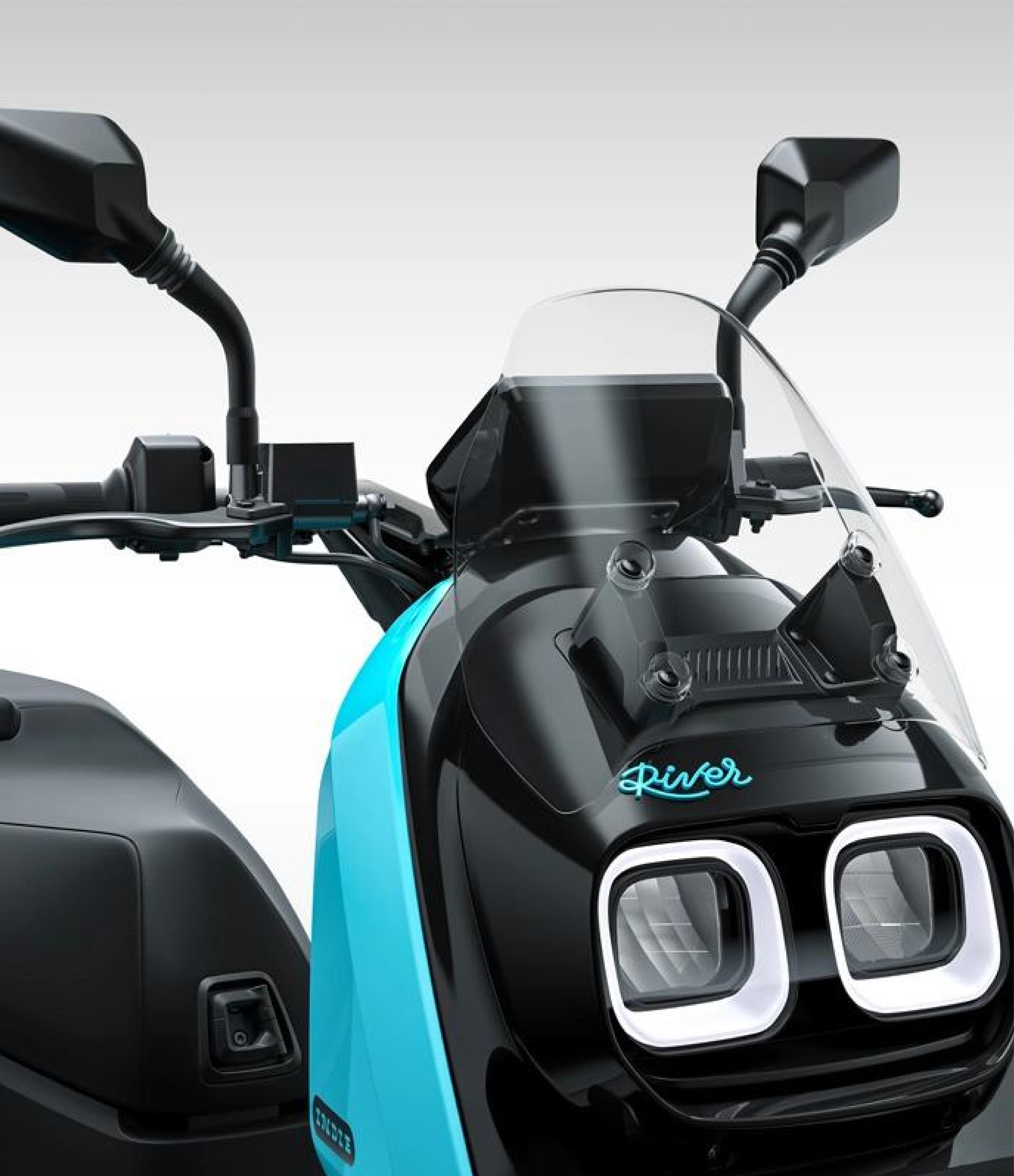 Premium unboxing presentation of River children's scooter